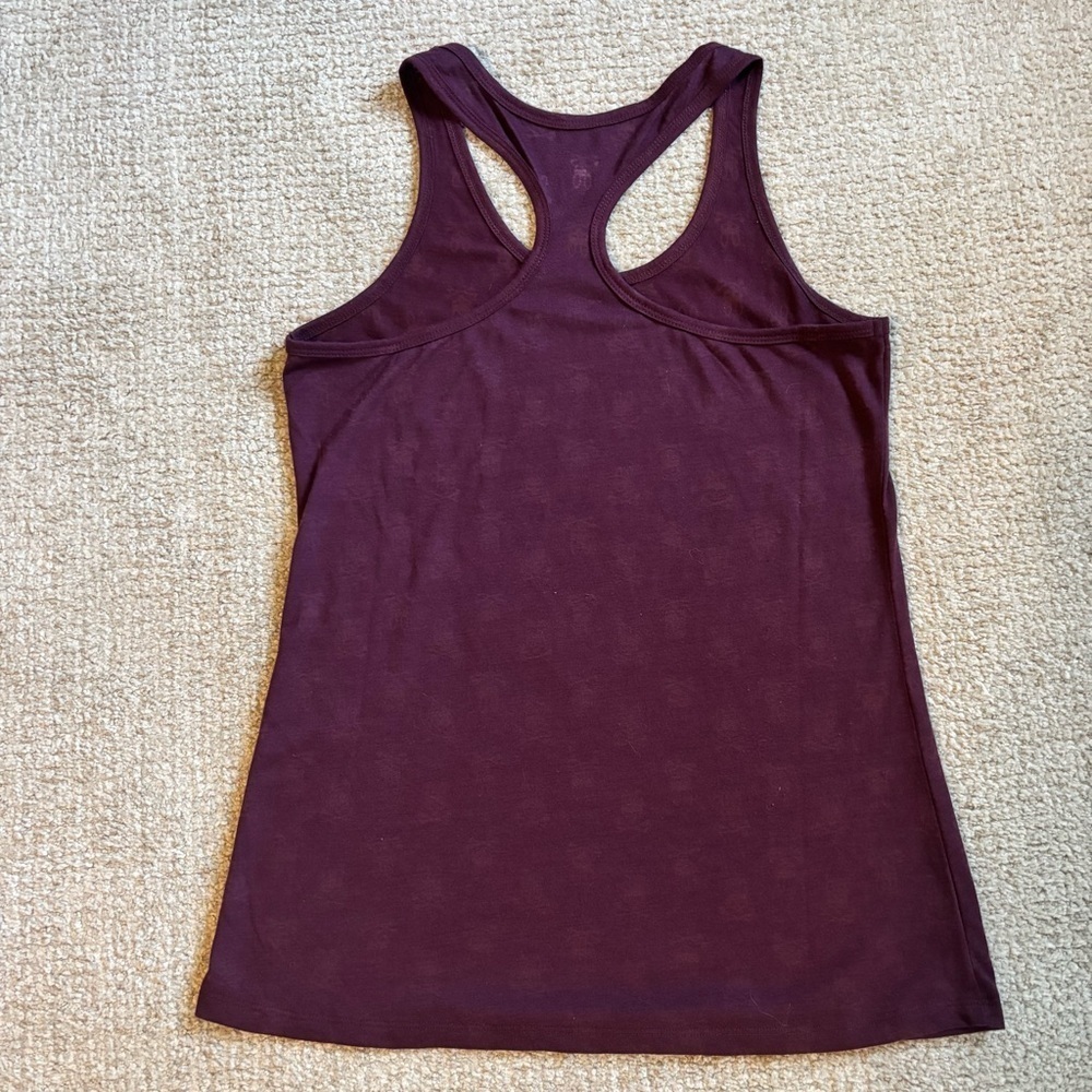 Pyscho Bunny Womens Maroon Tank Top - size M​ - Picture 4 of 5
